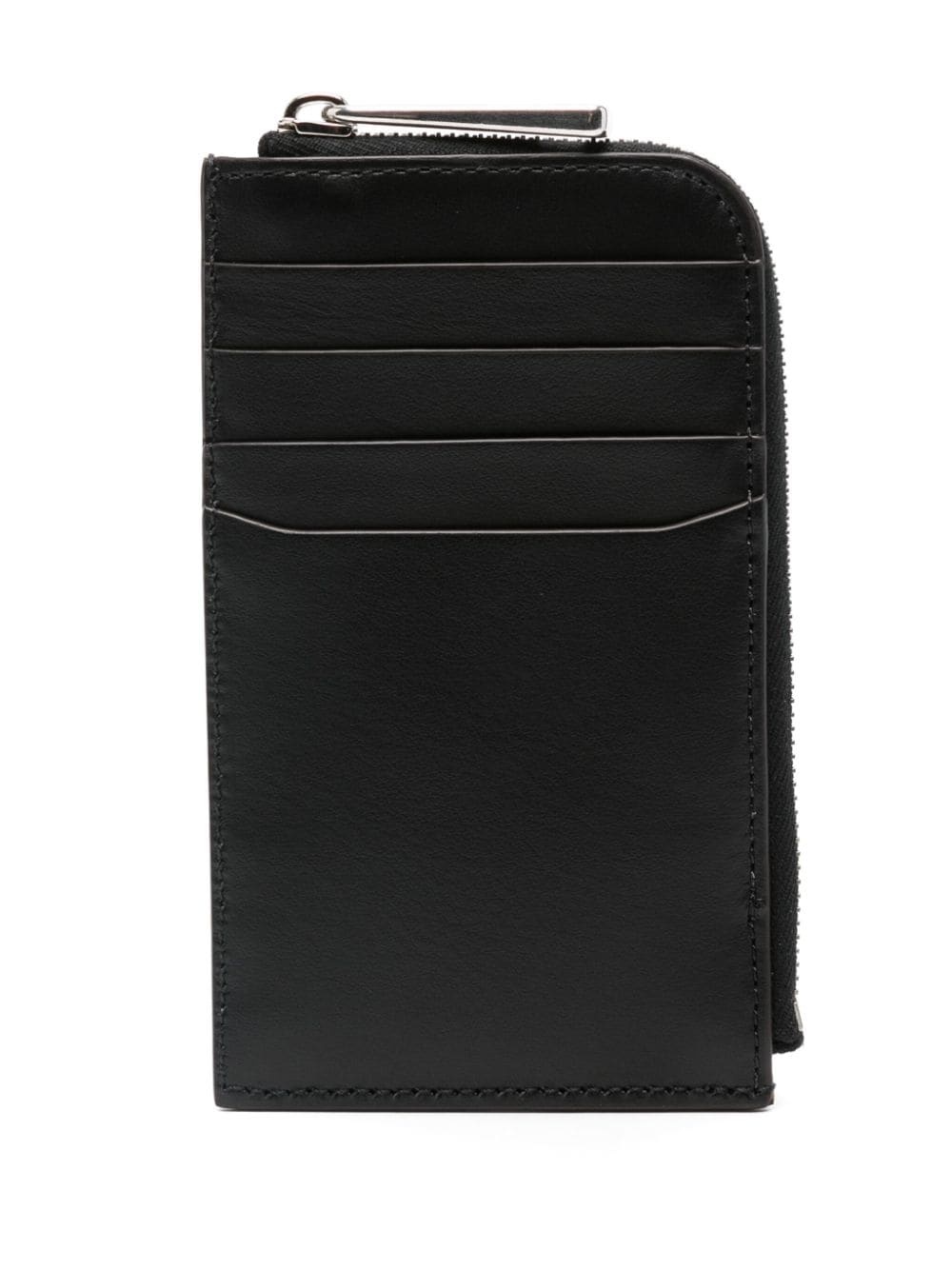 quilted leather cardholder - 2