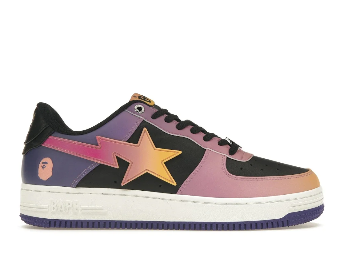 A Bathing Ape Bape Sta Purple Gradation - 1