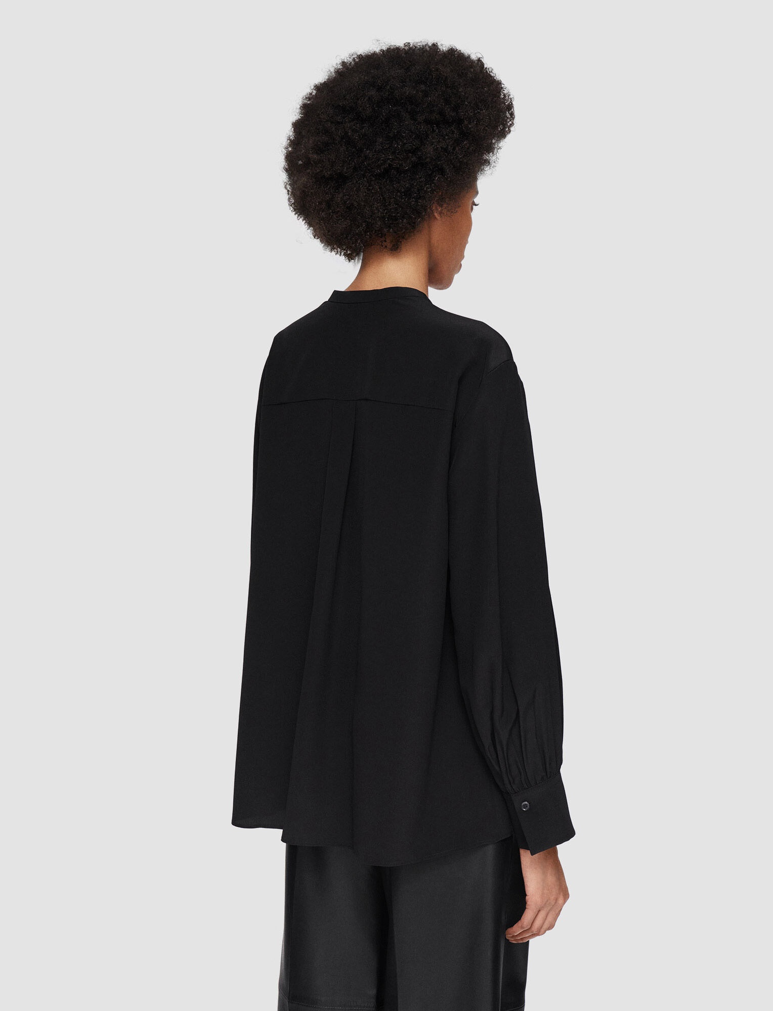 Silk Crepe de Chine Blondel Blouse - 4