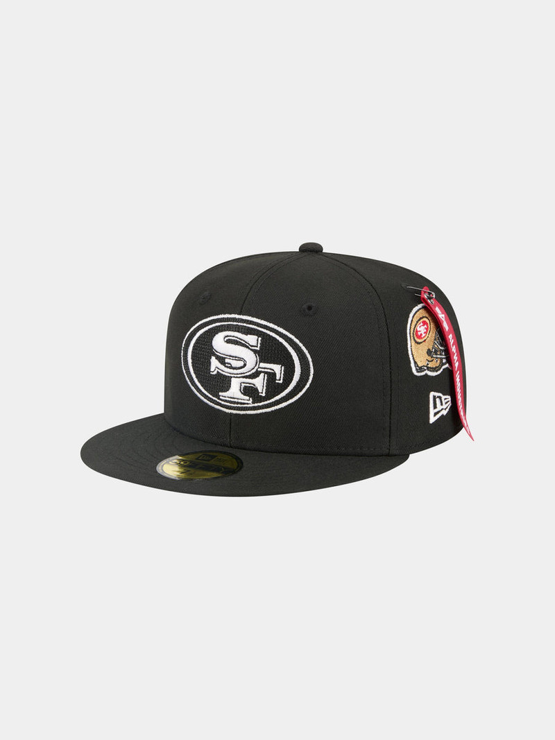 SAN FRANCISCO 49ERS X ALPHA X NEW ERA 59FIFTY FITTED CAP 1