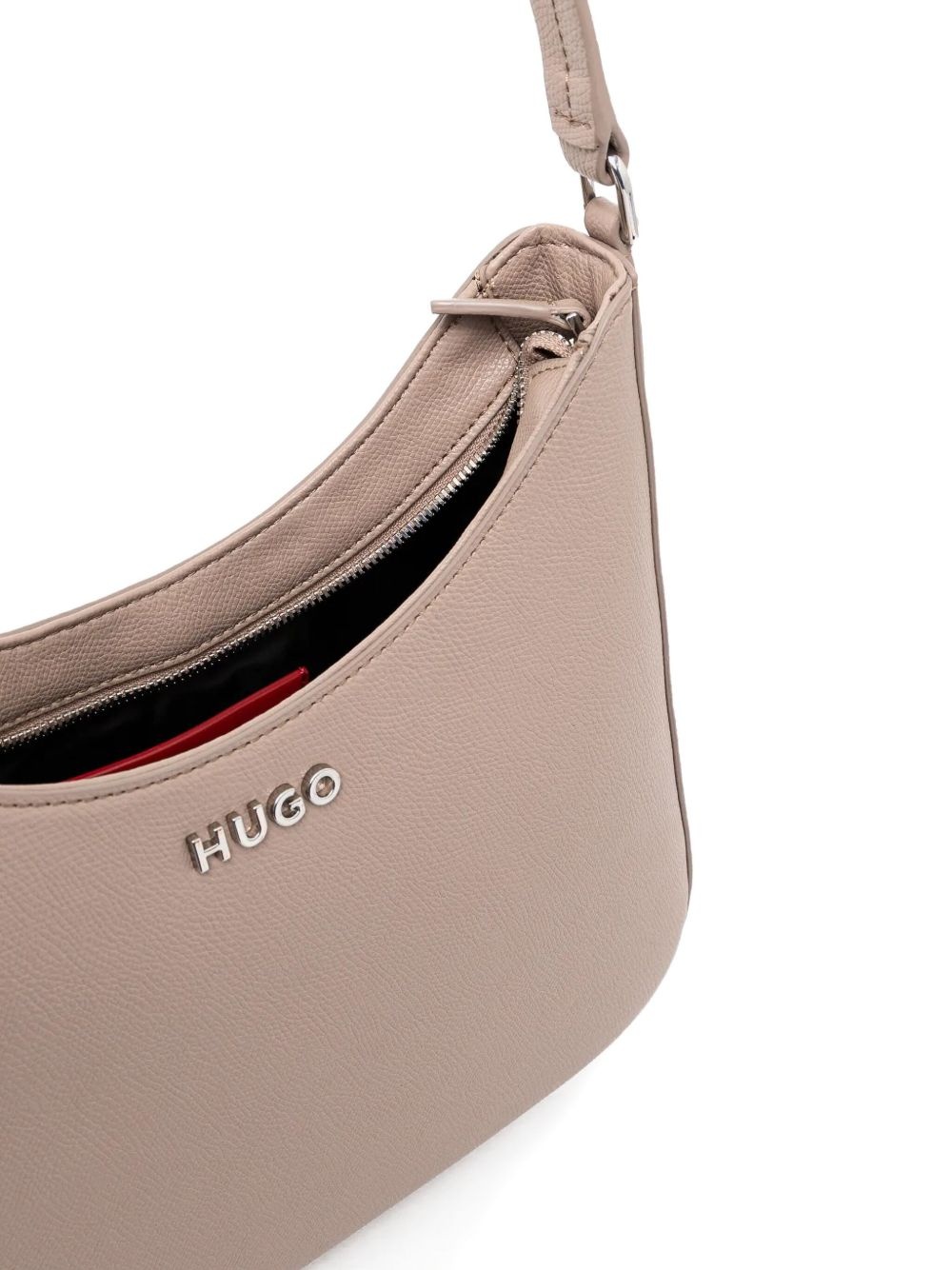 logo-lettering shoulder bag - 5