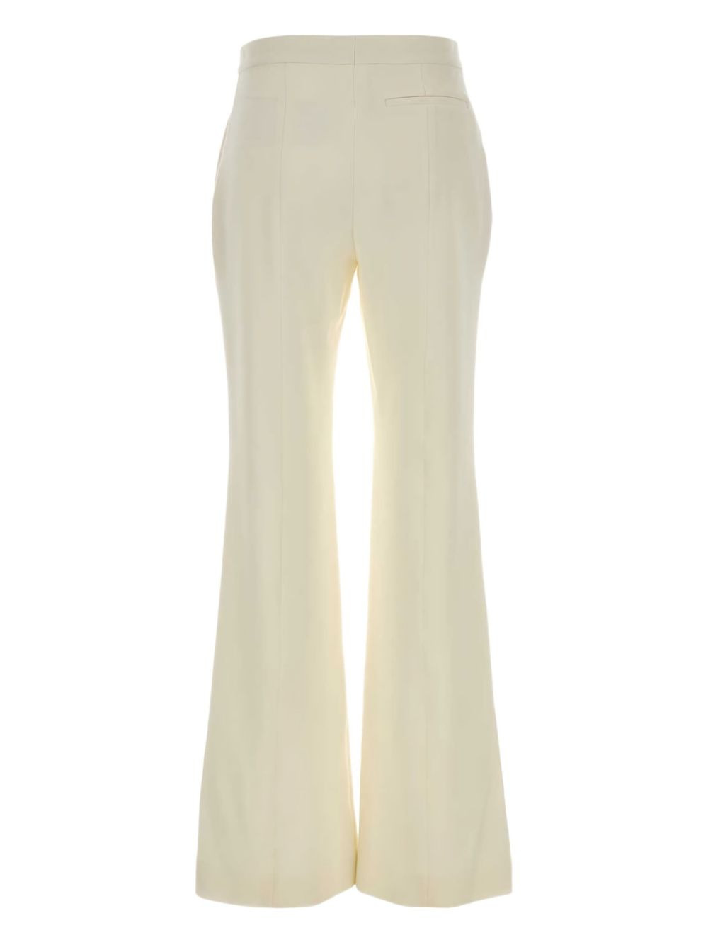wool flared trousers - 2