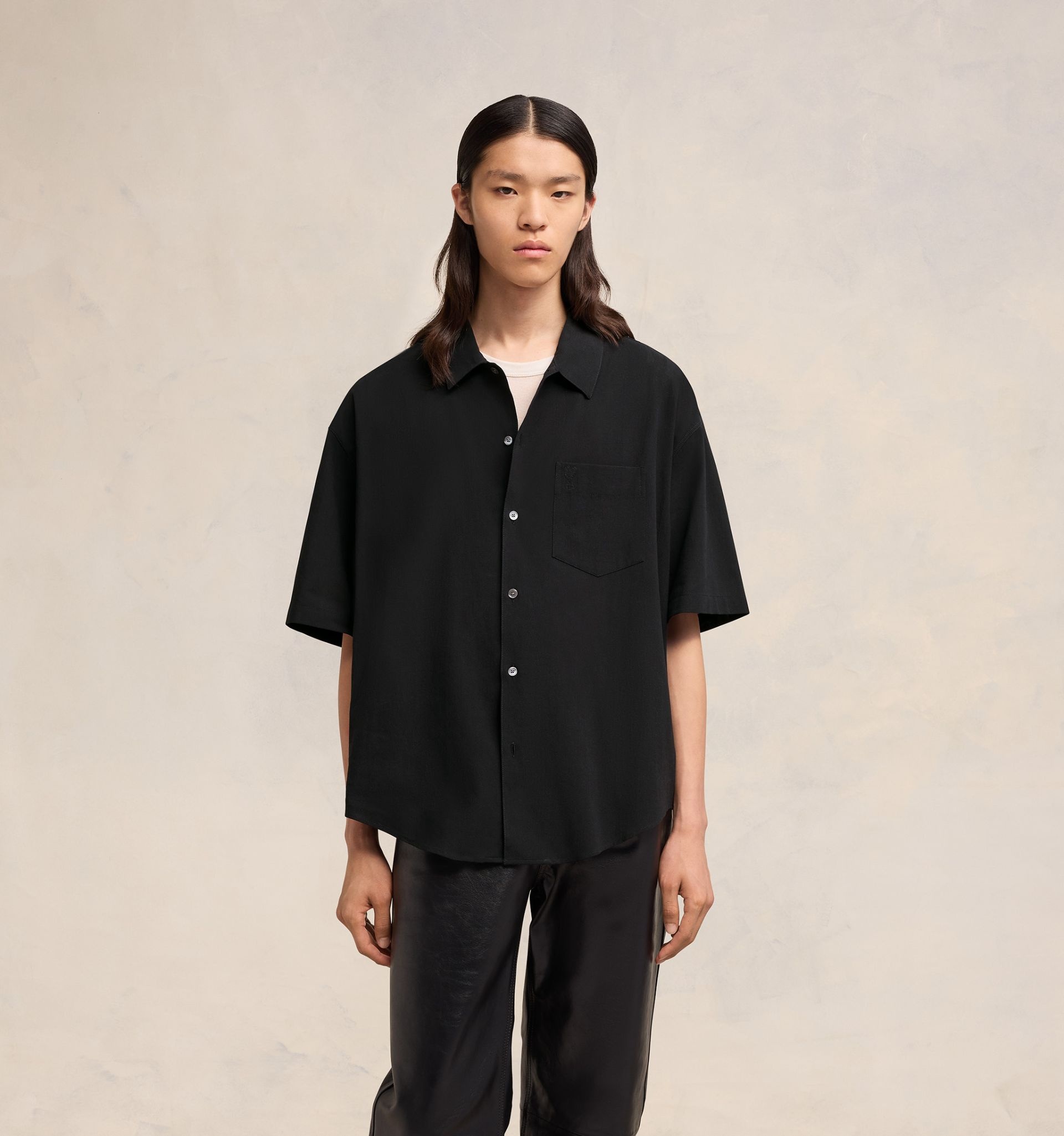Camp Collar Short Sleeve Shirt - 6