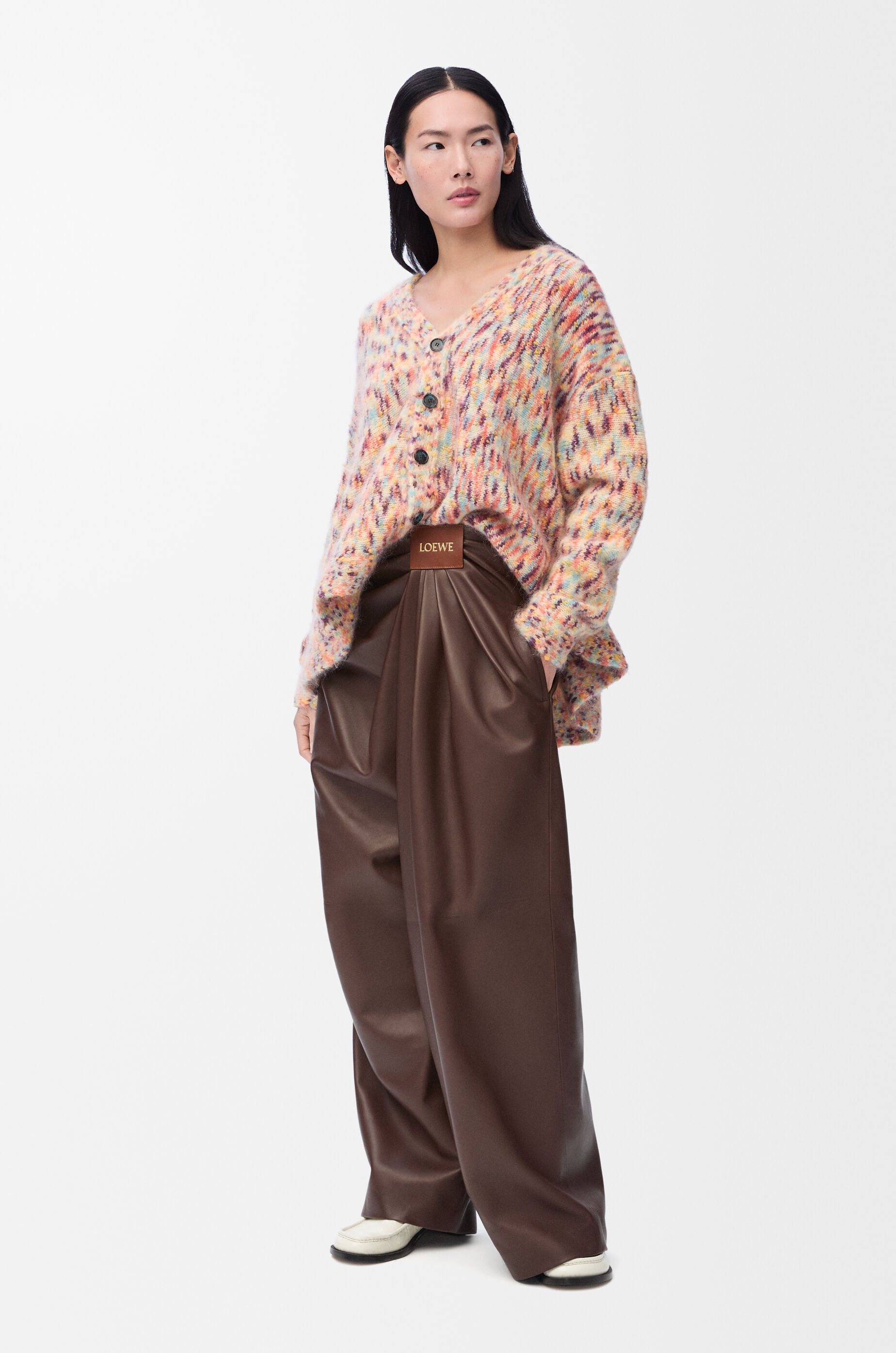 Cardigan in wool and mohair blend - 2