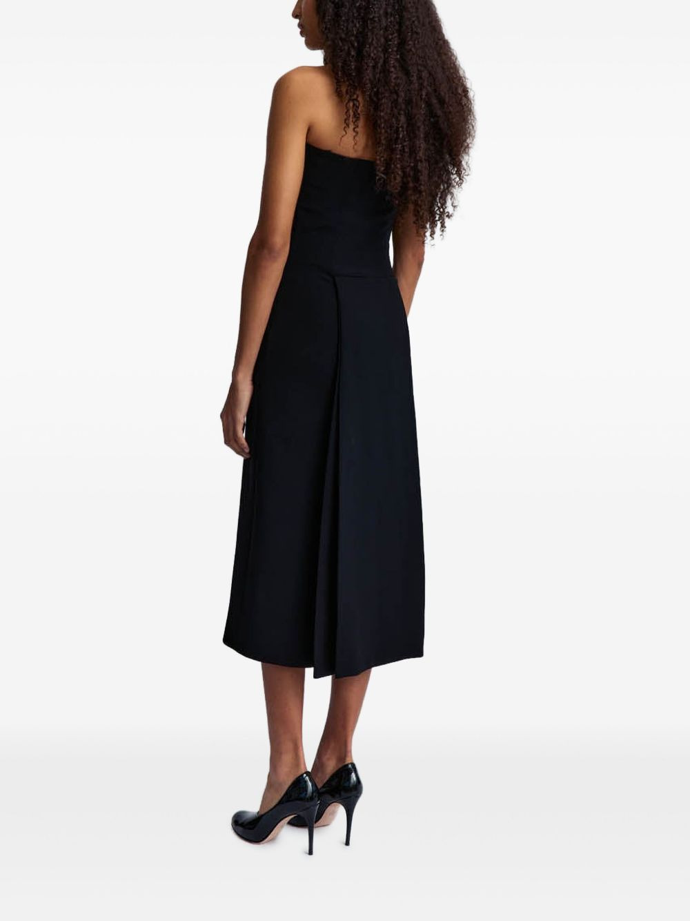 Noctula crepe midi dress - 4