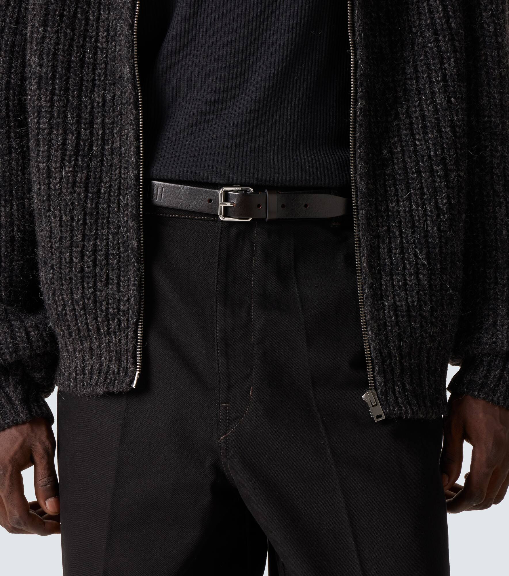 Rail leather belt - 3