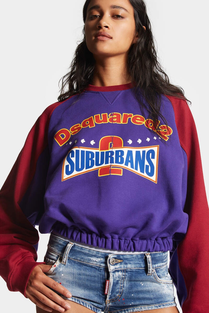 SUBURBANS ATHLETIC FIT CREWNECK SWEATSHIRT - 5