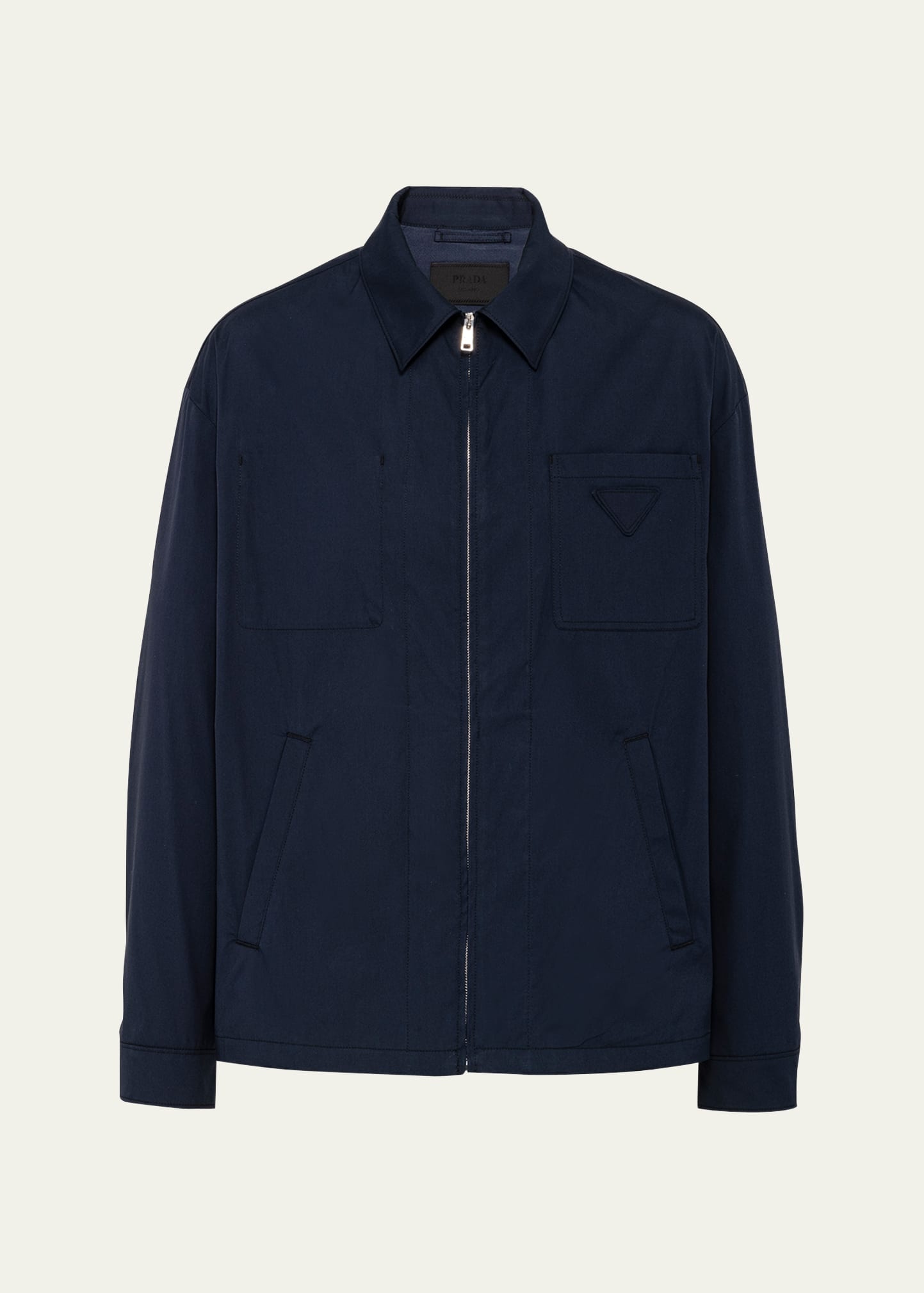 Men's Poplin Stretch Overshirt - 1