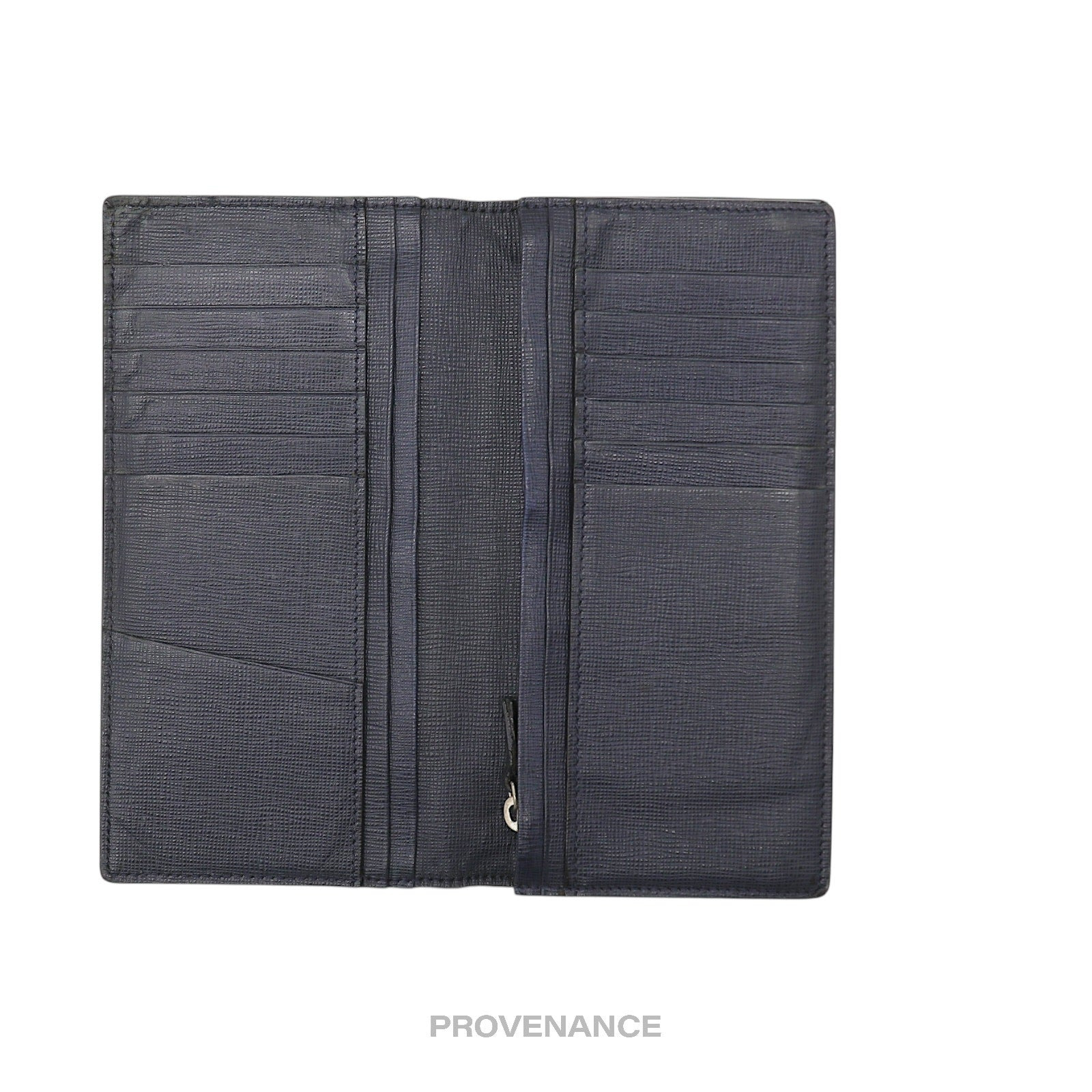 Fendi Long Wallet - Midnight Blue FF Zucca - 5