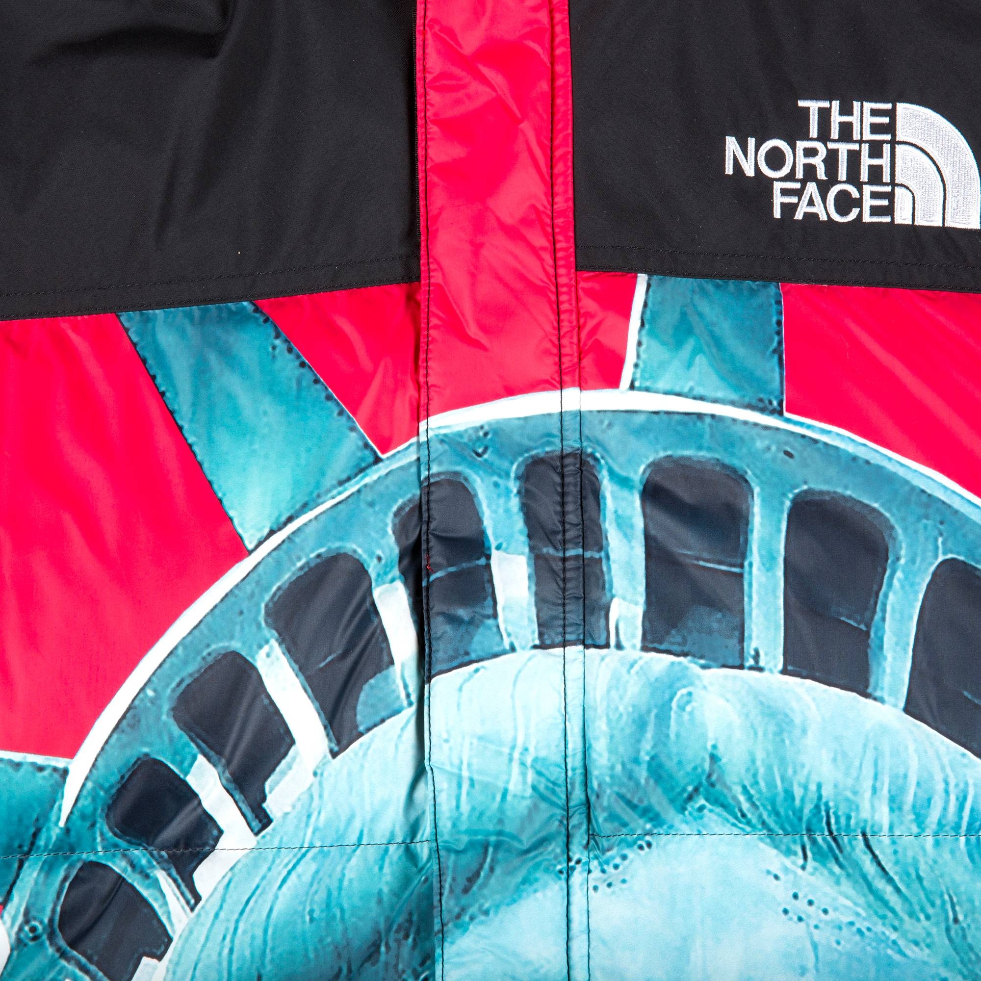Supreme x The North Face Statue Of Liberty Baltoro Jacket 'Red' - 3