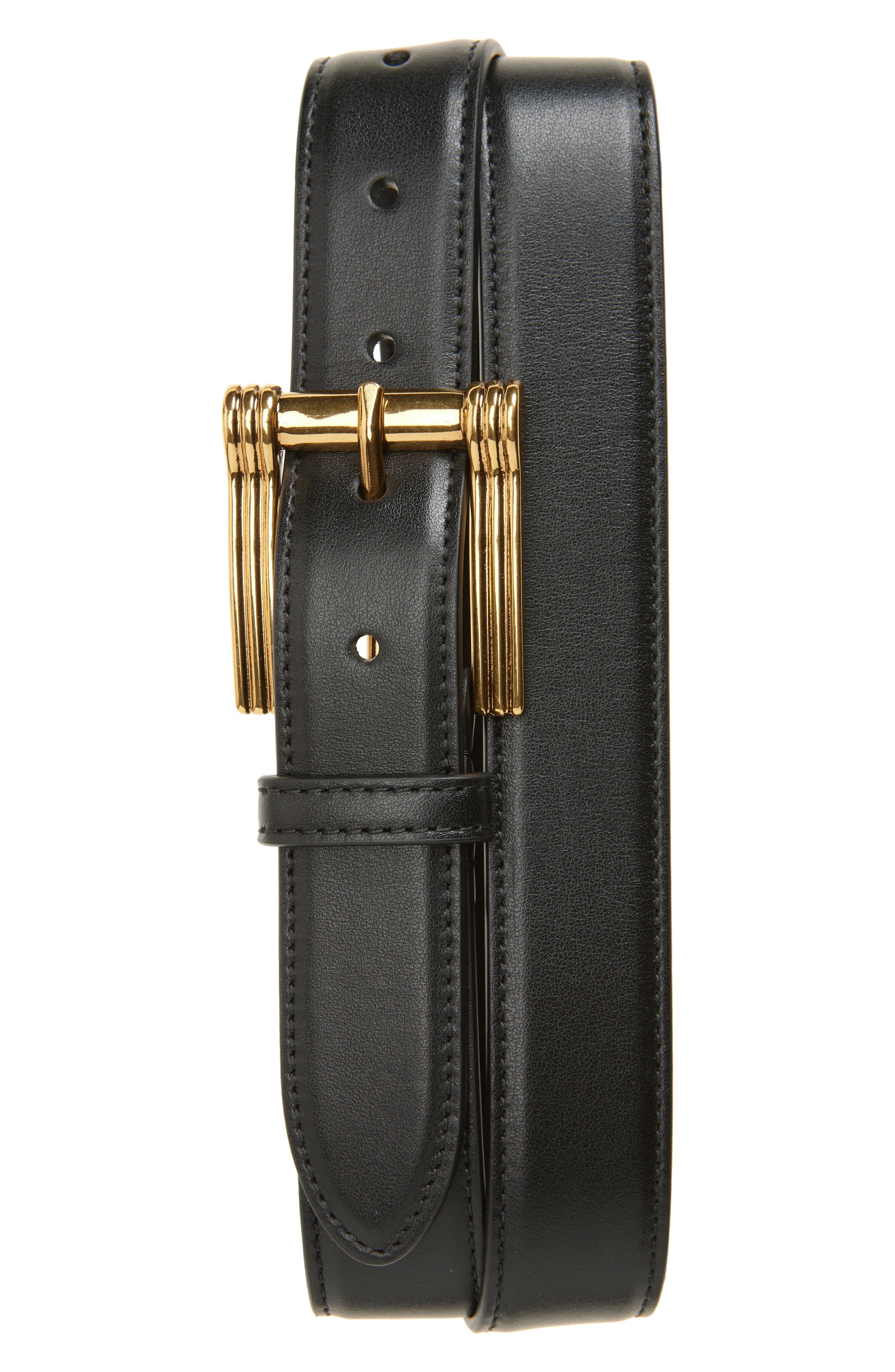Etro Leather Belt in Black at Nordstrom - 1