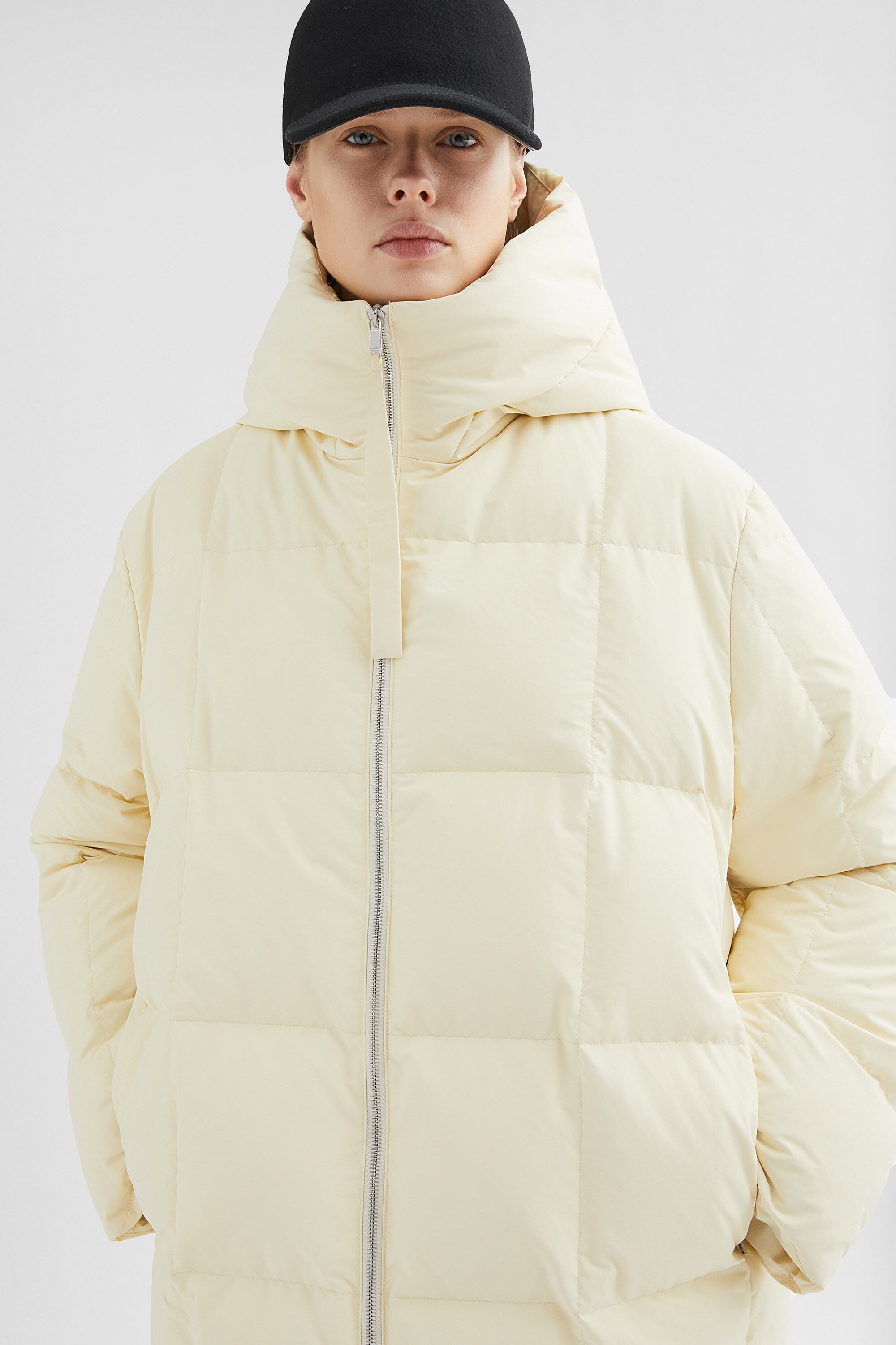 Quilted Down Jacket - 4