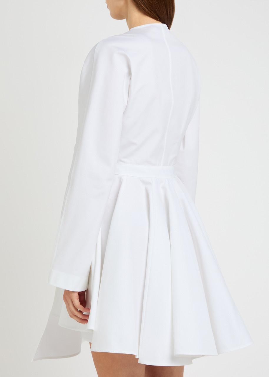 Alaïa Wrap Crepe Mini Dress - 3