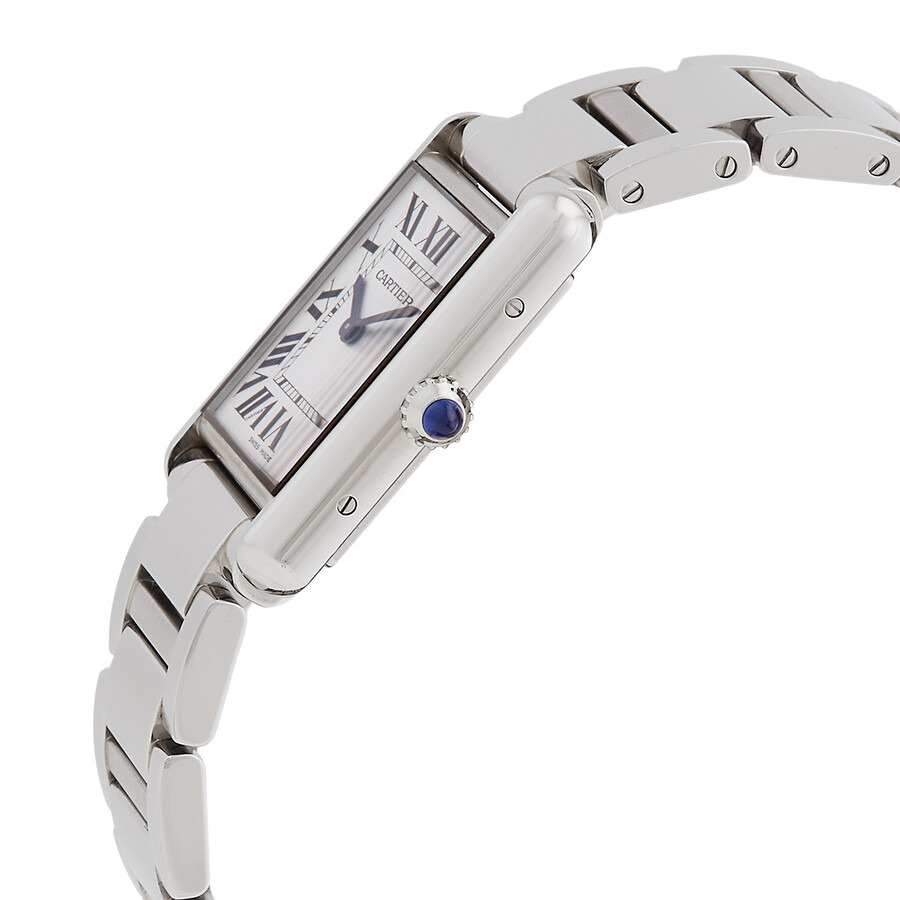 Cartier Tank Must Quartz Silver Dial Men's Watch WSTA0052 - 2