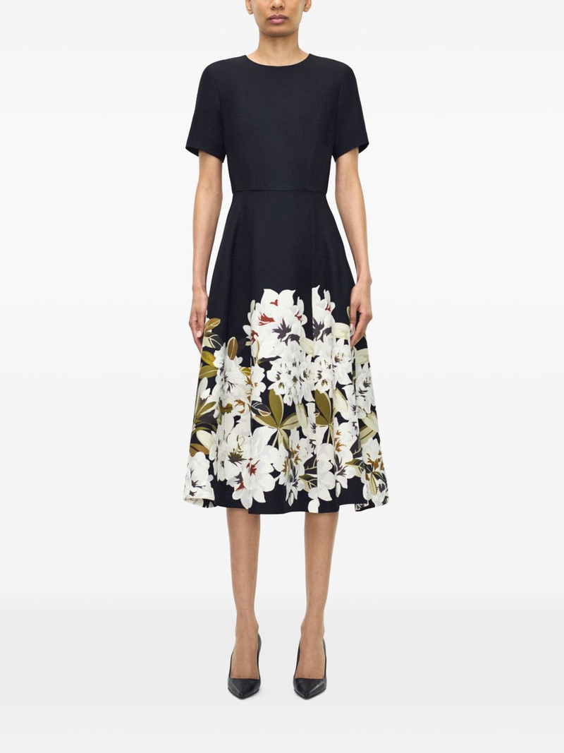 ADAM LIPPES Evangeline printed dress outlook
