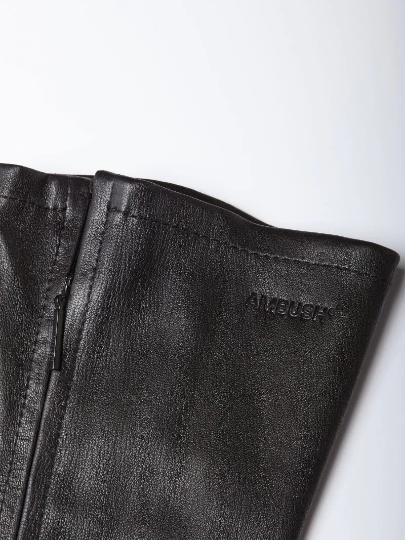 LEATHER TABI SOCKS - 2