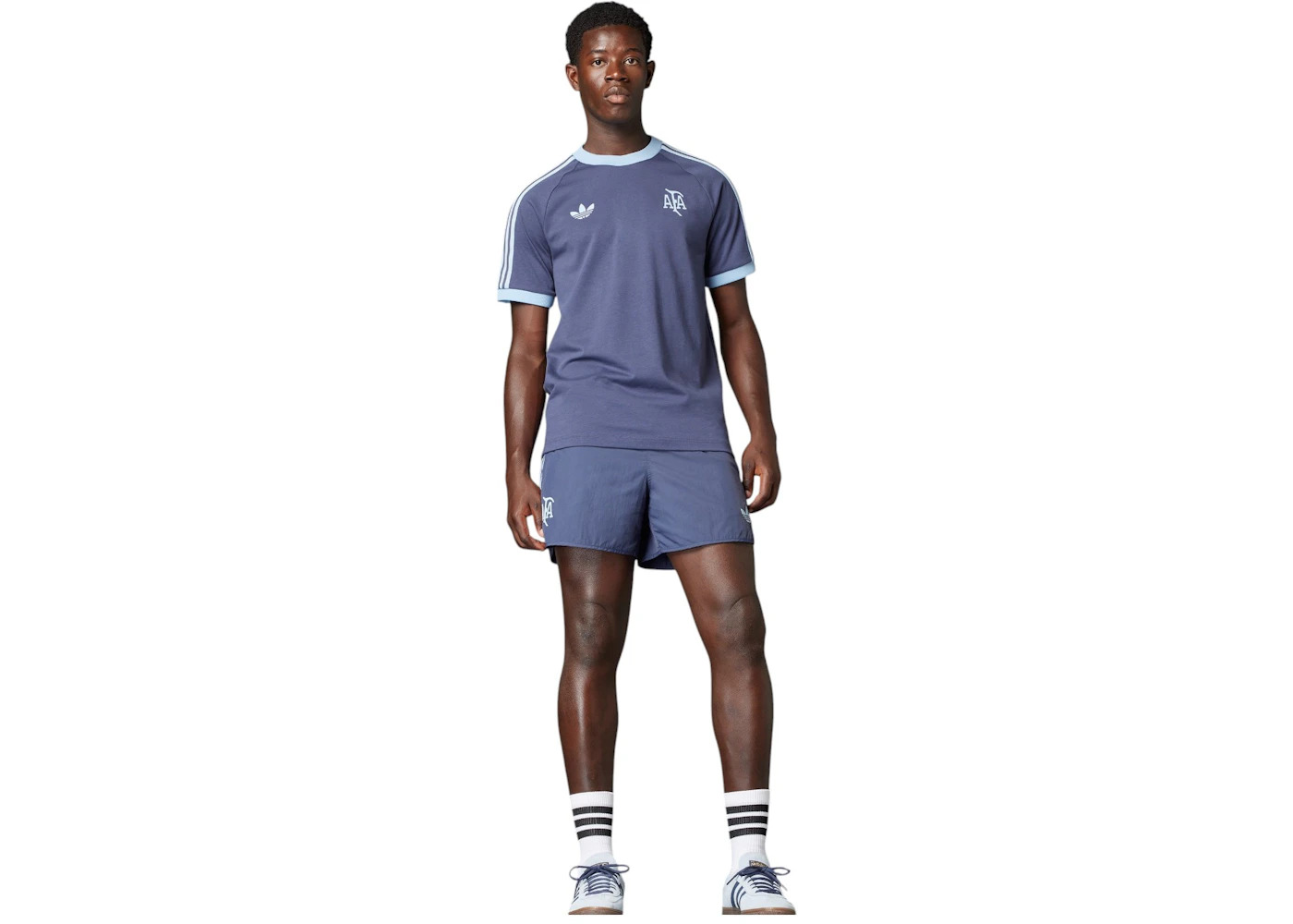adidas Argentina Anniversary T-Shirt Shadow Navy - 1