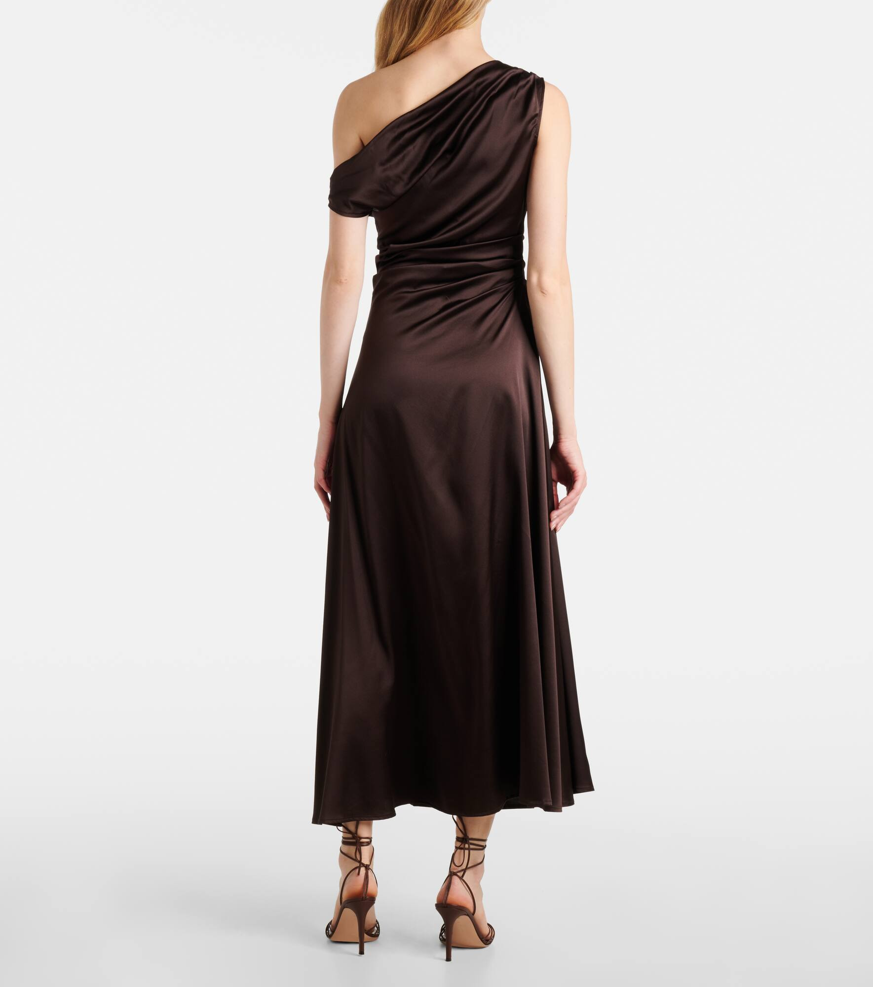 Phare silk-blend satin cocktail dress - 3