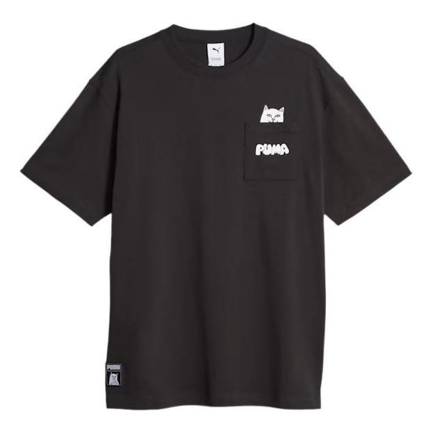 PUMA x RIPNDIP SS23 Logo T-shirt 'Black' 622195-01 - 1