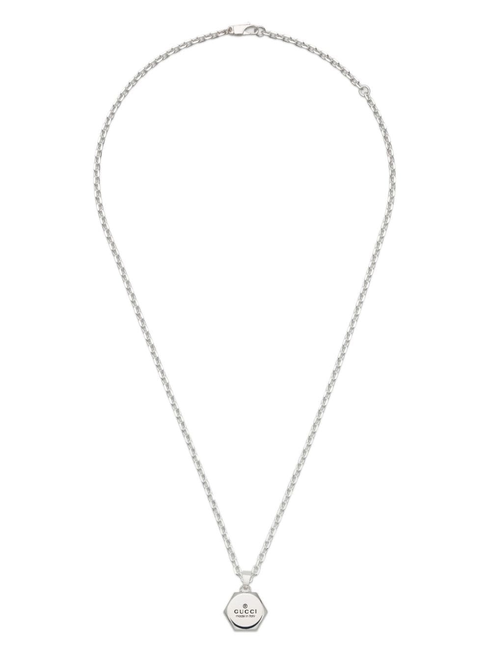 Trademark polished-finish necklace - 1