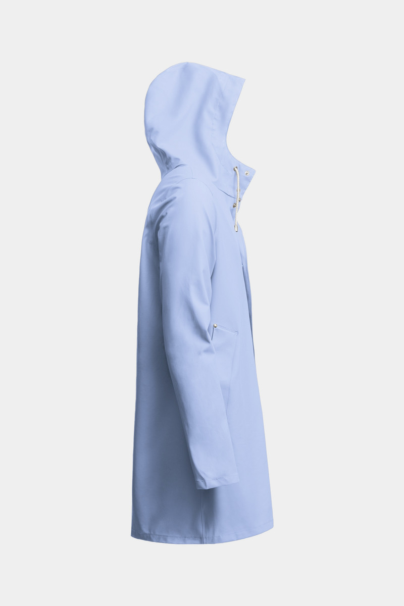 Stutterheim Stockholm Lightweight Raincoat Light Blue outlook
