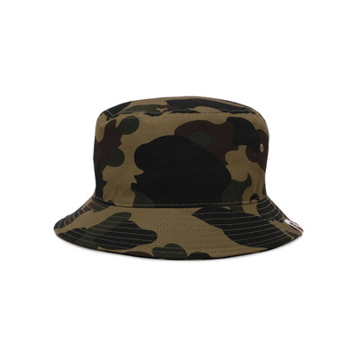 A BATHING APE® BAPE 1st Camo Bucket Hat 'Green' outlook