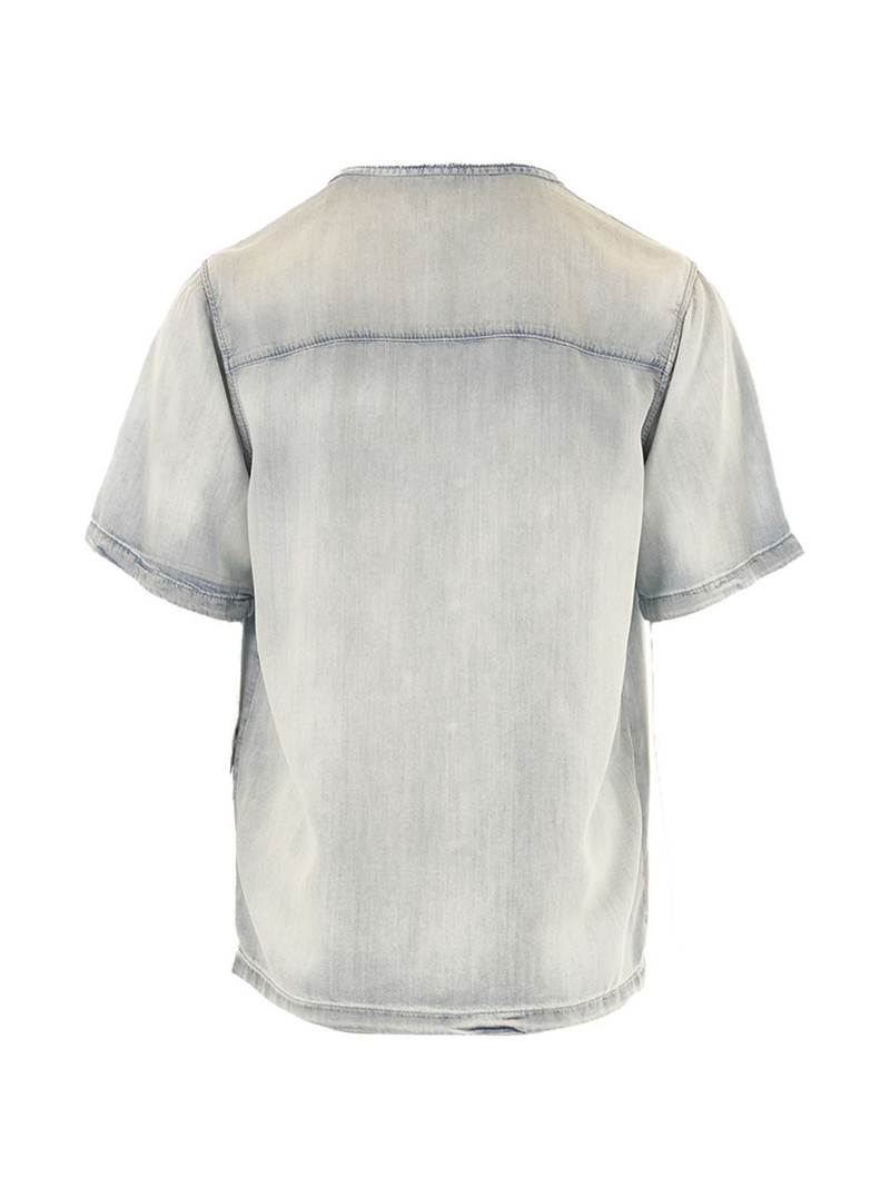 Diesel buttoned logo shirt outlook