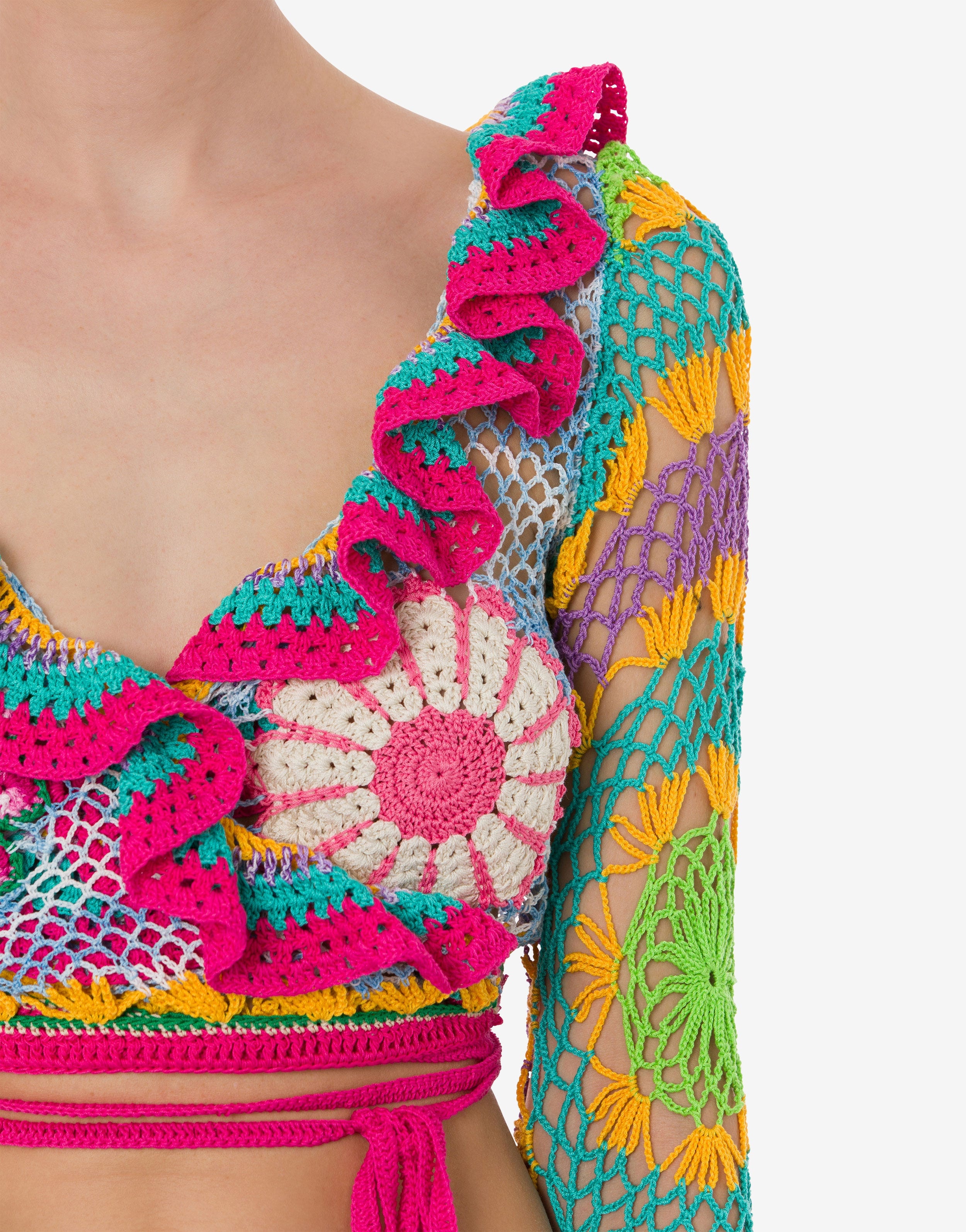 CROCHET CROP TOP - 4