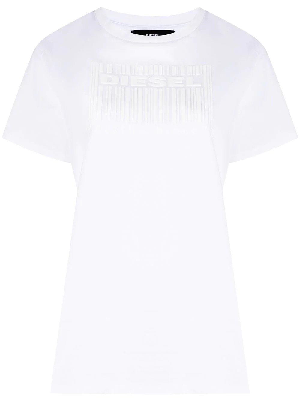 barcode logo print T-shirt - 1