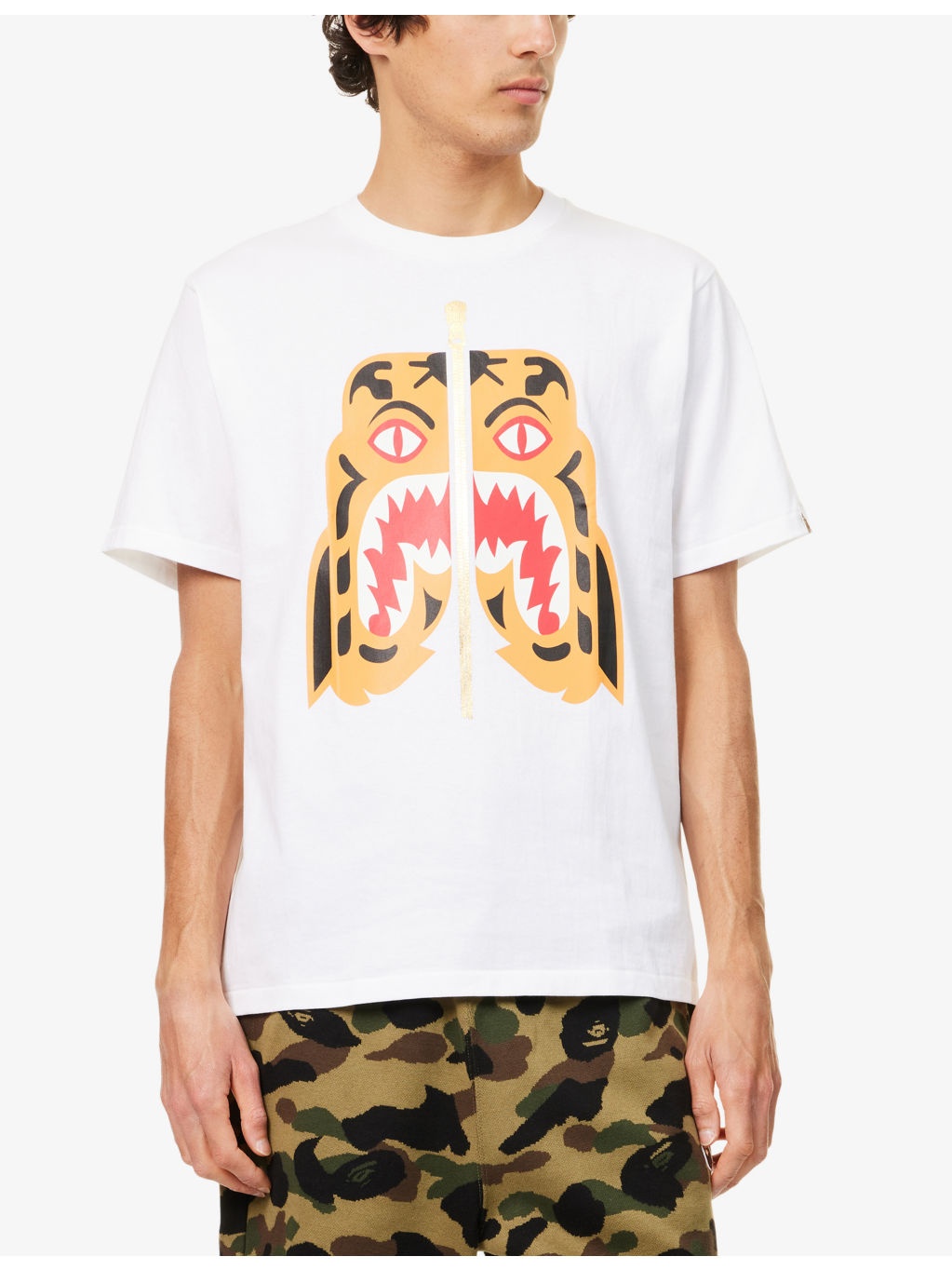 Colors Tiger Cotton-Jersey T-Shirt - 3