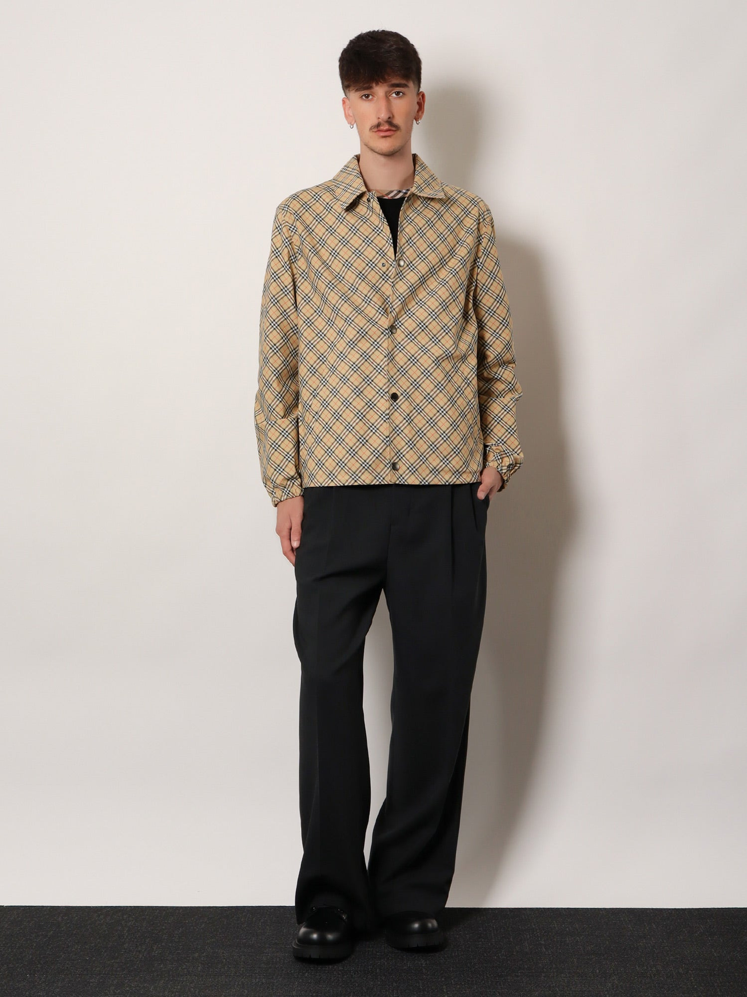 Burberry Slindon Jacket With Iconic Check Motif - 2