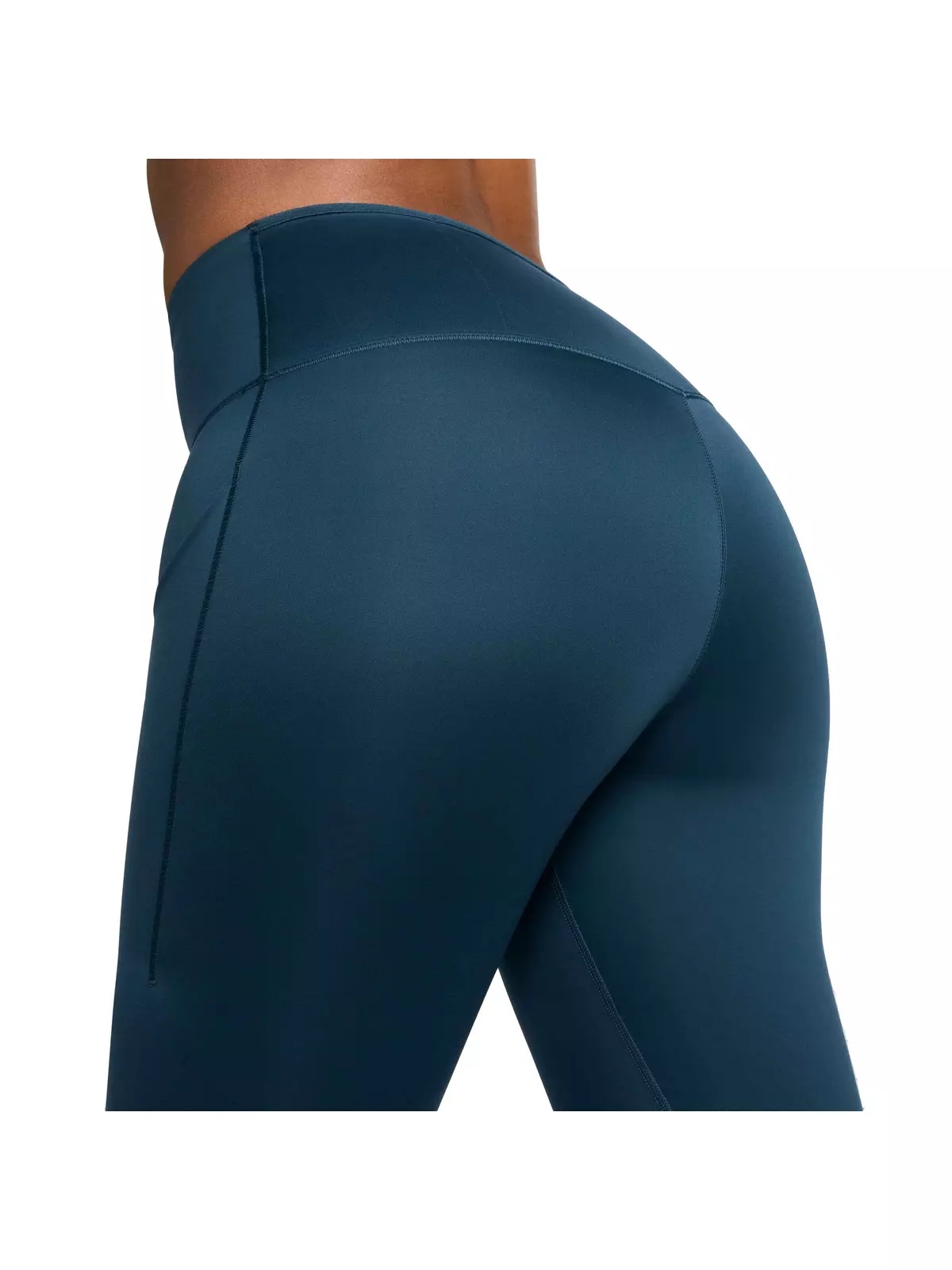 Women's Go Firm-Support High-Waisted Cropped Leggings with Pockets - Navy - 5
