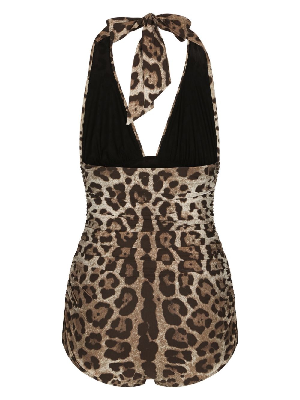 leopard-print swimsuit - 2