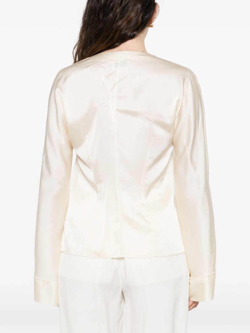 tassel tie-fastening blouse 5