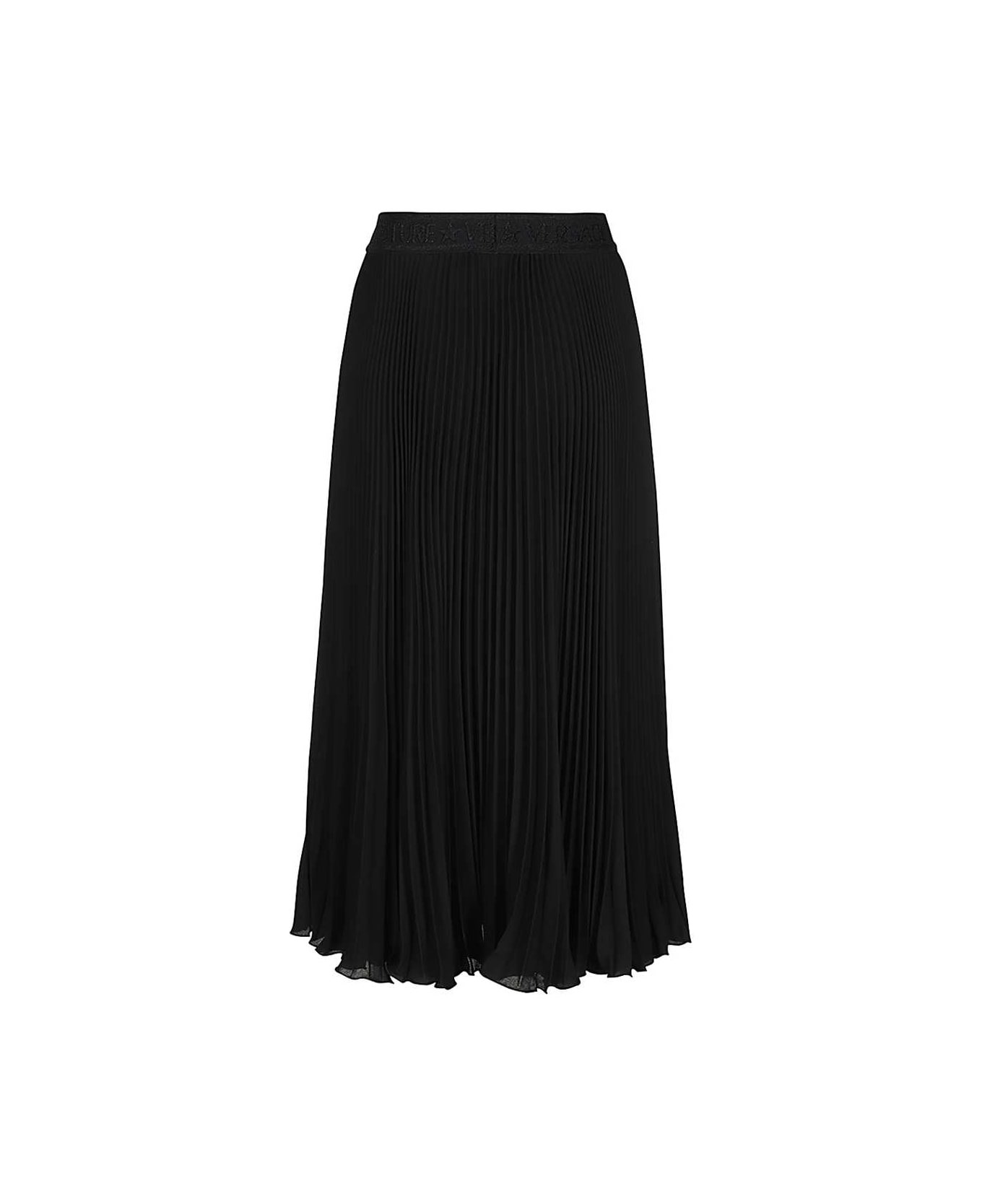 Logo Pleated Skirt - 2
