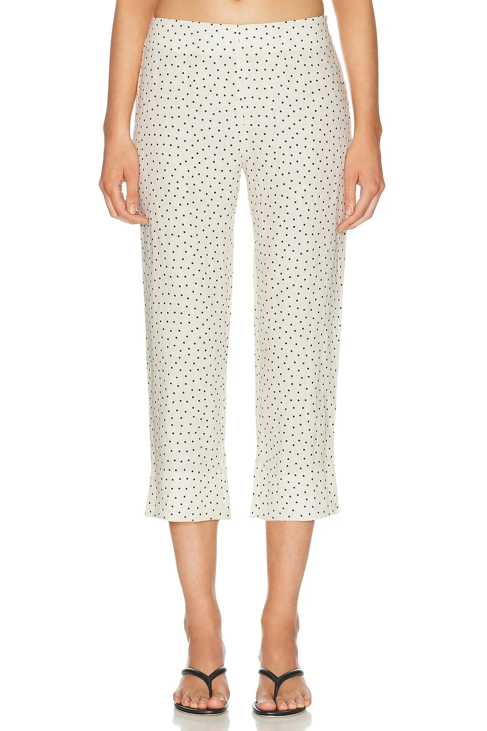 Linen Capri Pant - 1