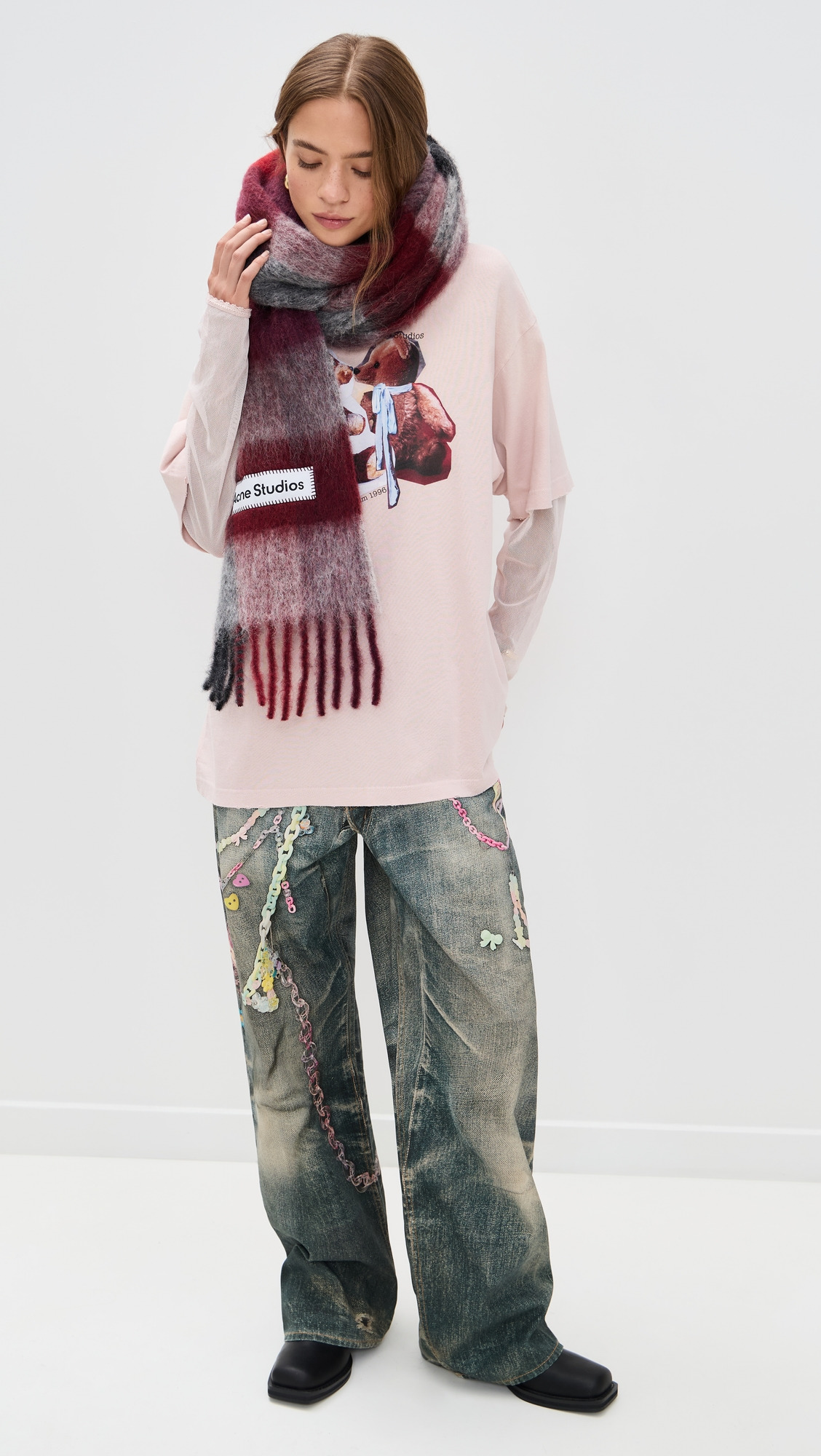 Vally Solid Scarf - 3