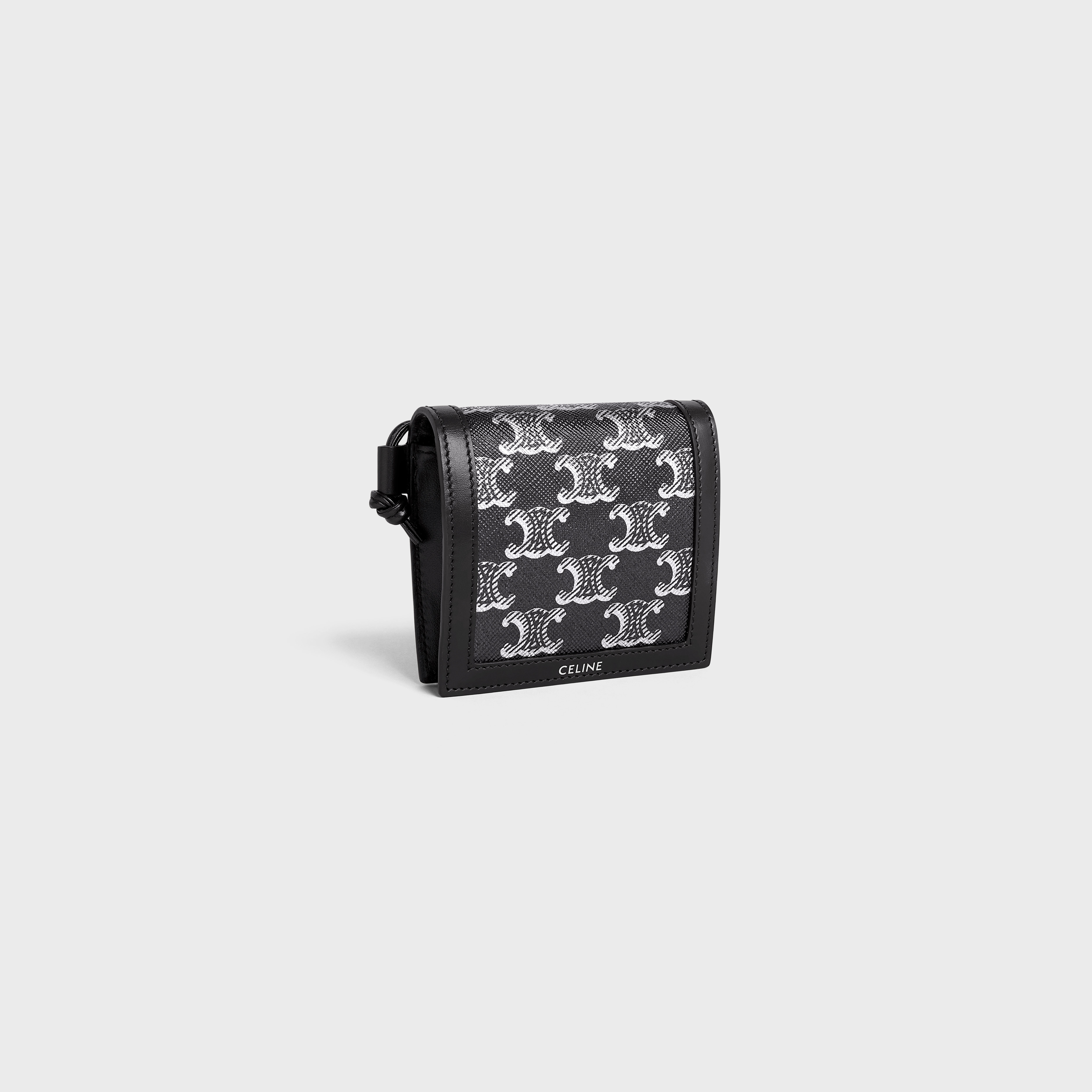 NEKCLACE WALLET in Triomphe Canvas and calfskin - 2