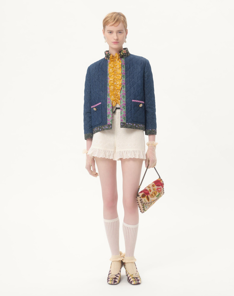 Valentino CHAMBRAY DENIM JACKET outlook