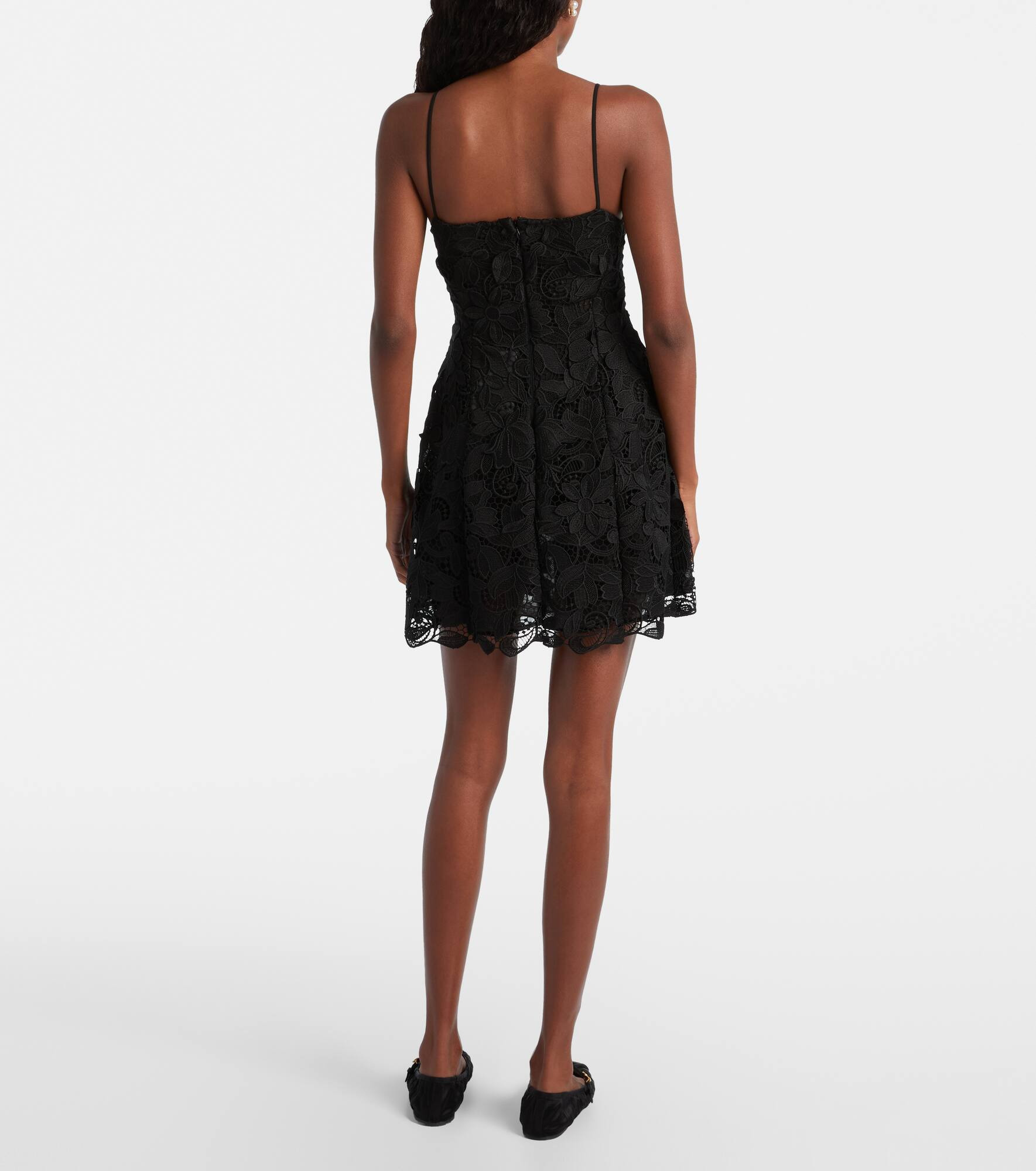 Floral lace minidress - 3