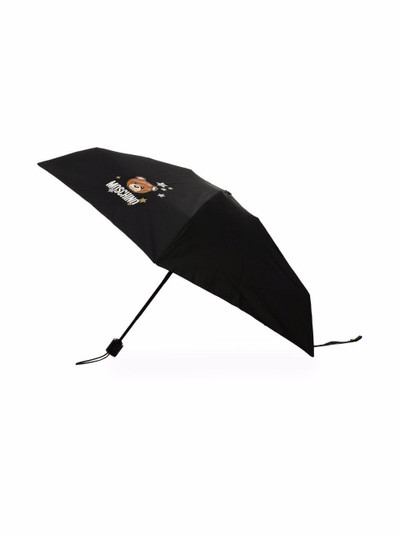 Moschino teddy bear-print umbrella outlook