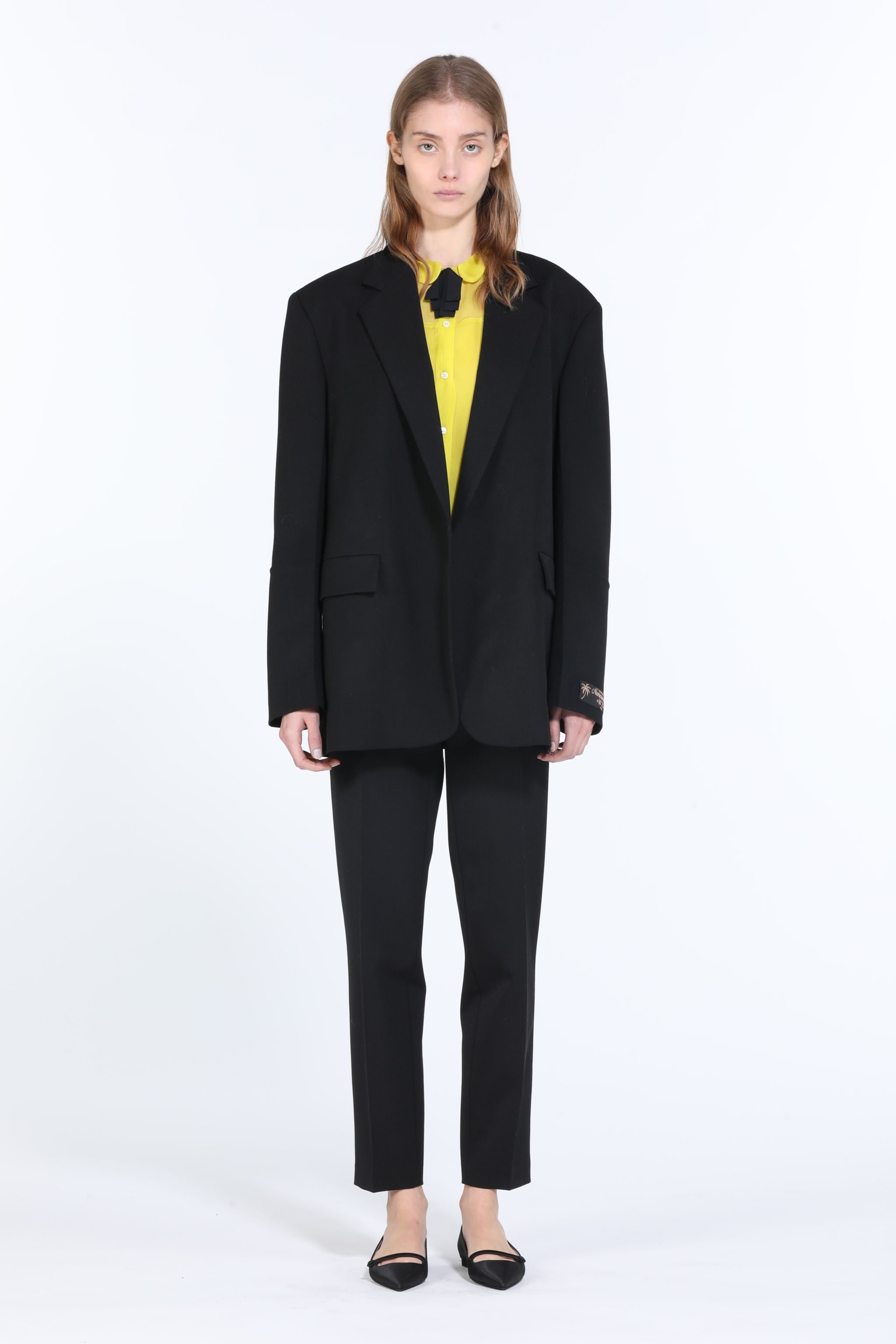 OVERSIZED SINGLE-BREASTED BLAZER - 4