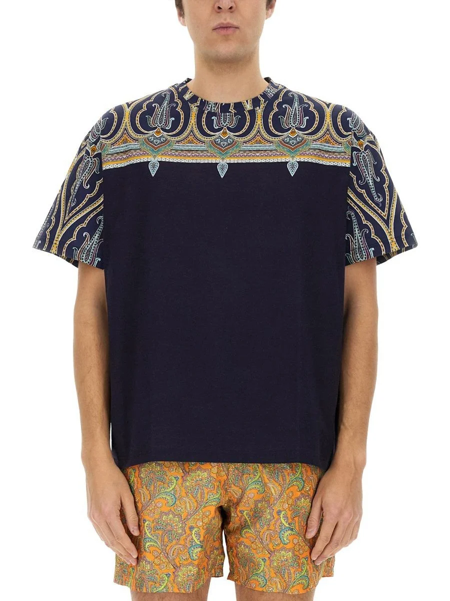 Etro Cotton T-Shirt - 1