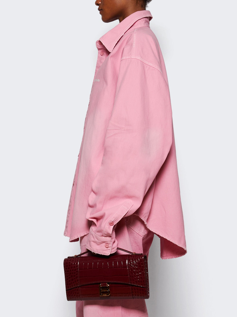 Large Fit Shirt Faded Pink - 3