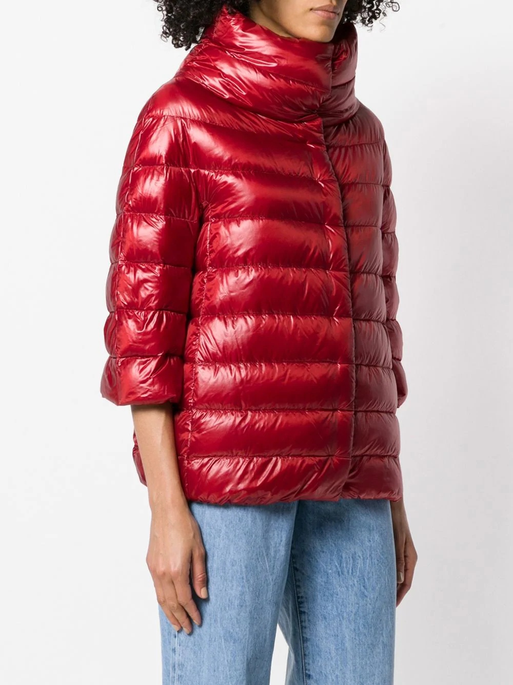 feather down puffer jacket  - 3