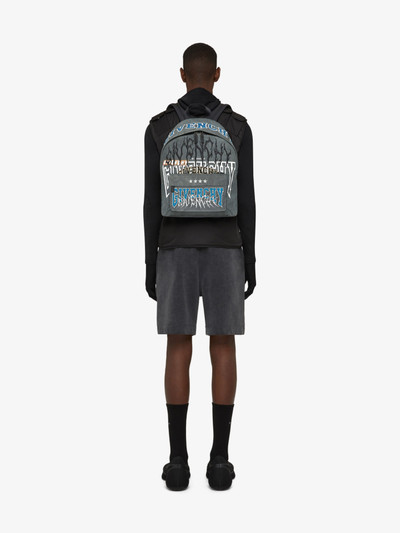 Givenchy ESSENTIEL U BACKPACK IN EMBROIDERED NYLON outlook