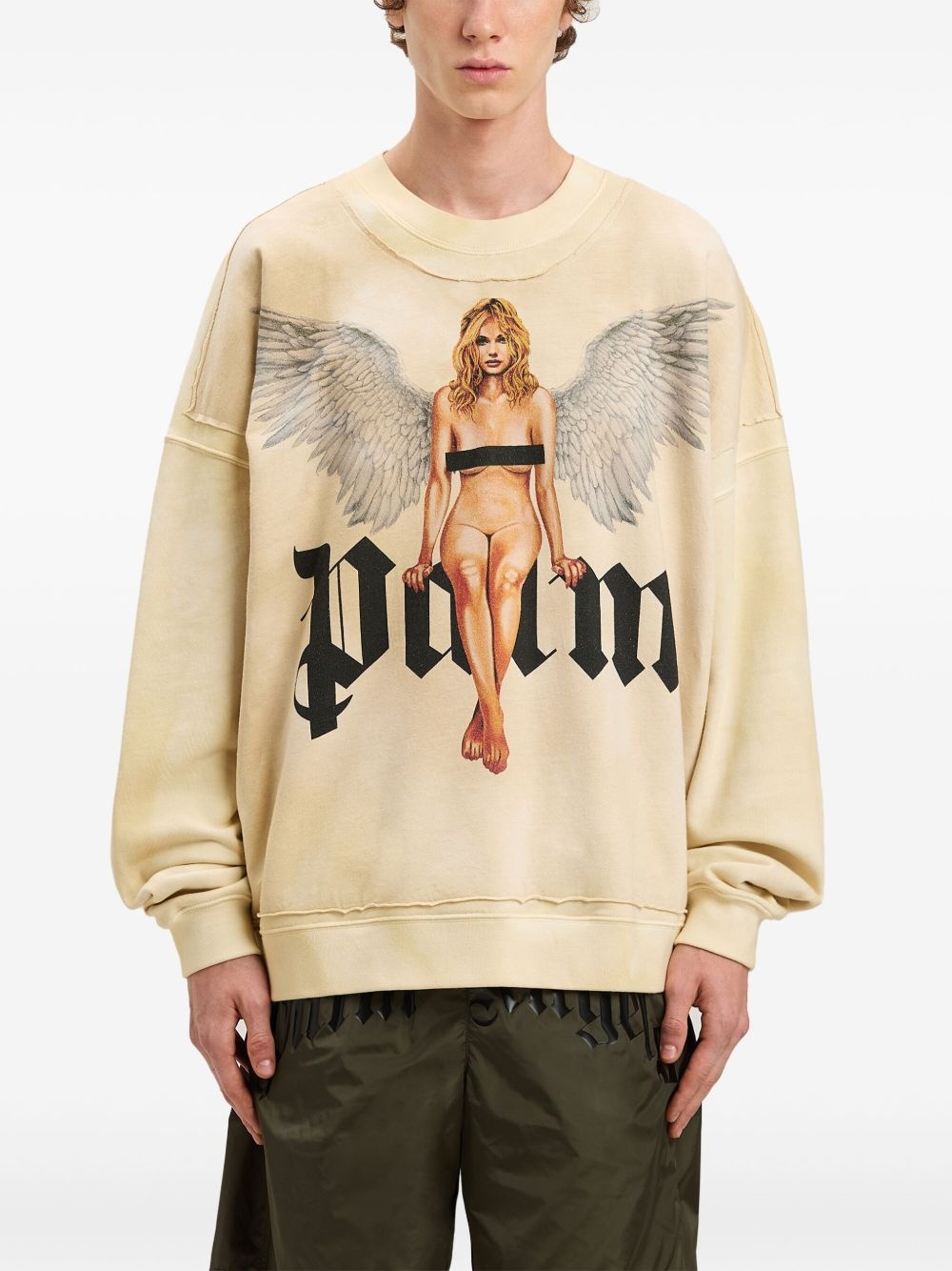 Crystal Pin Up sweatshirt - 3