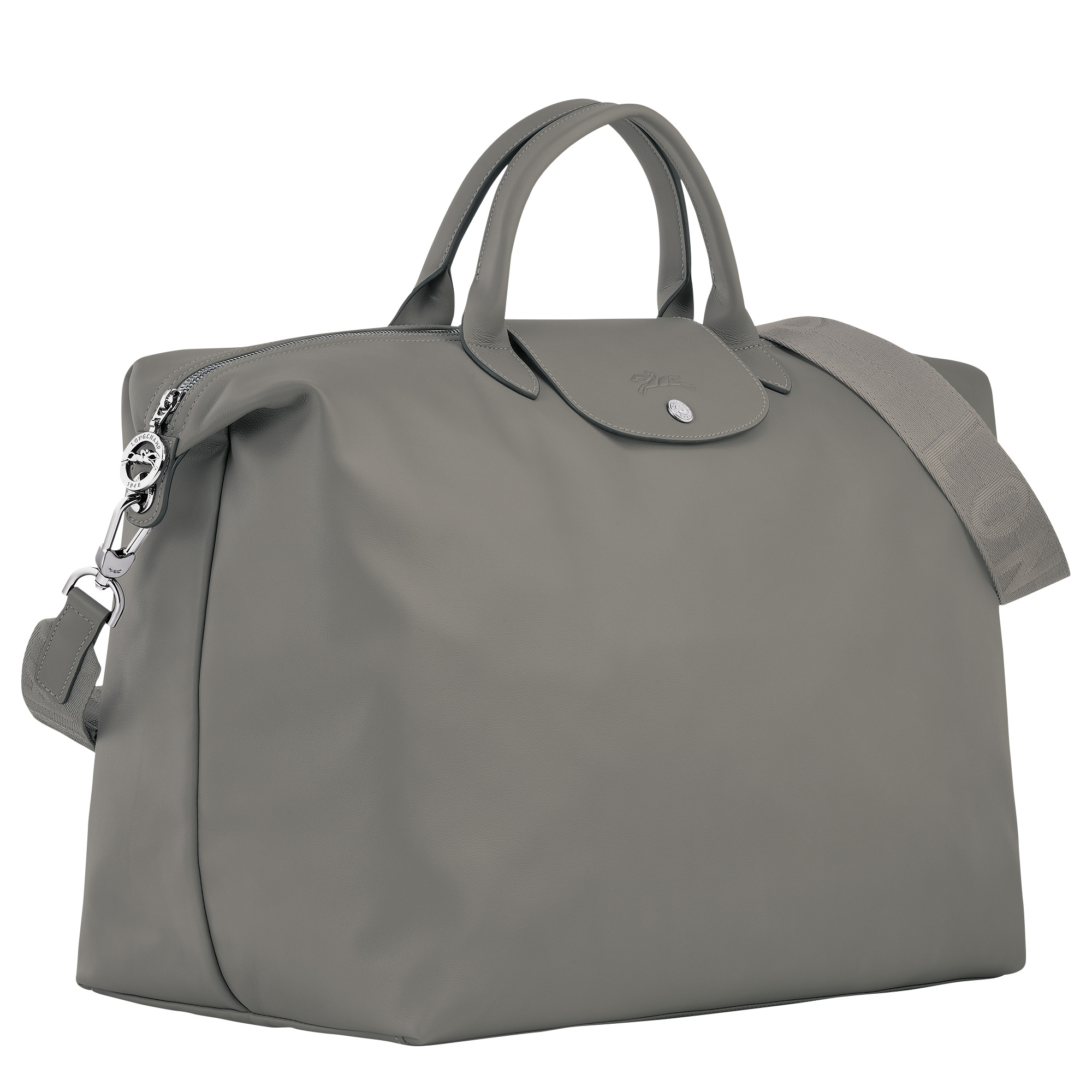 Le Pliage Xtra S Travel bag Turtledove - Leather - 3