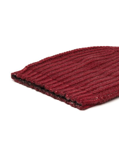 Avant Toi chunky-ribbed-knit beanie outlook