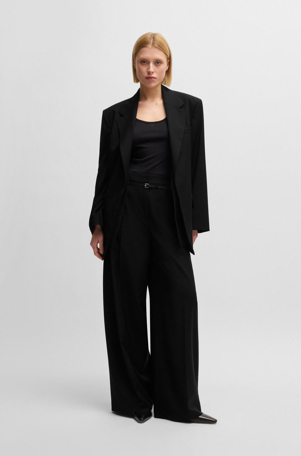 OVERSIZE-FIT BLAZER IN WOOL - 3